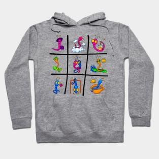 tic tac toe Hoodie